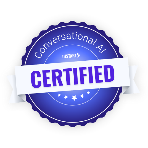 Conversational AI - Certified by Distart